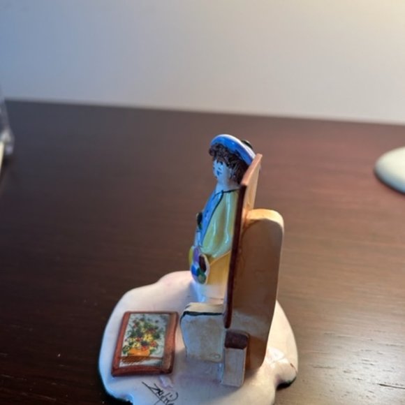 Lino Zampiva Italian Hand Crafted and Hand Painted Multicolored Artist Painter. - Picture 2 of 6